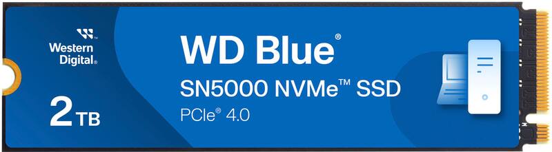 Western Digital Blue SN5000 2TB M.2 2280 NVMe PCIe 4.0