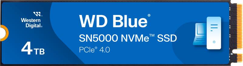 Western Digital Blue SN5000 4TB M.2 2280 NVMe PCIe 4.0